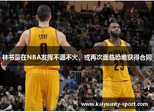 林书豪在NBA发挥不温不火，或再次面临恐难获得合同